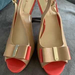 AK by Anne Klein heeled sandals